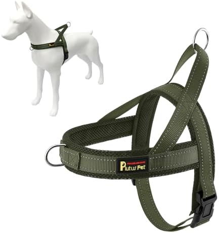 Plutus Pet No Pull Dog Harness for Medium Sized Dog, Breathable Mesh Padded by PLUTUSPET