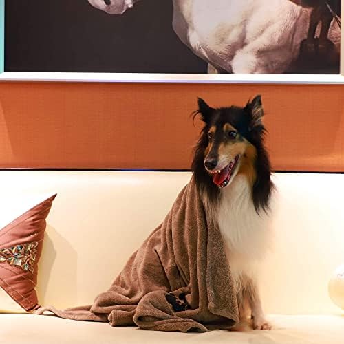 Dogvingpk Dog Towels for Drying Dogs 2 Pack - Image 6