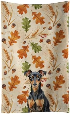 Caroline's Treasures Manchester Terrier Dogs Kitchen Towel 15x25 in by CarolinesTreasures