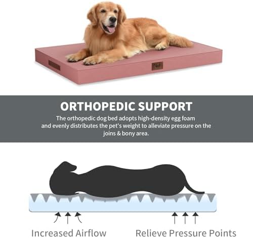 Jumbo Waterproof Orthopedic Dog Bed - Image 2