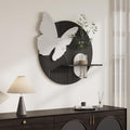 3D Black and White Modern Minimalist Butterfly Wall Art Decor, 24x24 Inch by Troartos