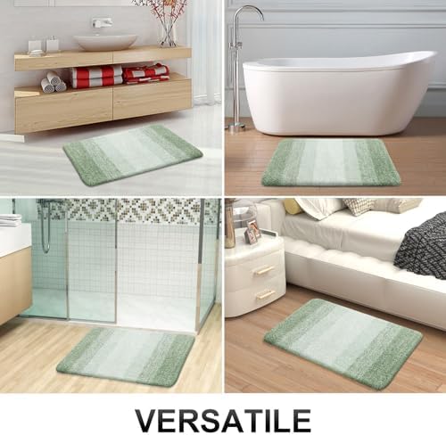 OLANLY Bathroom Runner Rug 47x20, Extra Soft Absorbent Microfiber Bath Rugs - Image 6