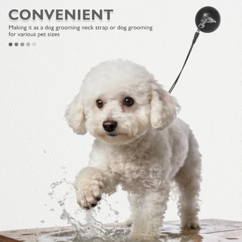 Dog Bathing Suction Cup Tether Adjustable Steel Wire Safety Rope - Image 7