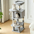 44 Inch Small Cat Tree Tower for Indoor Cats and Kittens by Aidoly