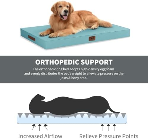 Waterproof Orthopedic Dog Crate Bed - Image 3