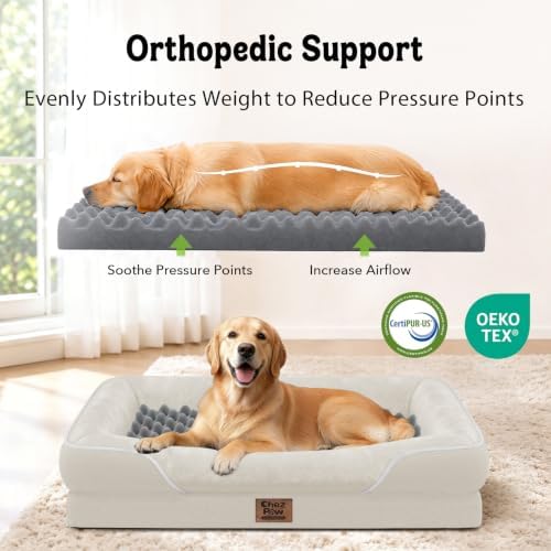 Chez Paw Orthopedic Washable XXL Dog Bed - Image 2