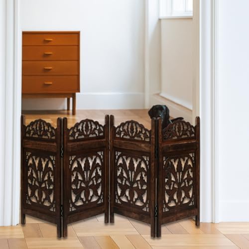 Dog Gate, Wooden Free Standing Gate - Image 5