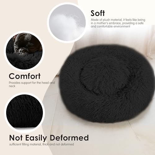 Extra Large Dog Beds, 36in Human Dog Anxiety Relief Comfort Bed - Image 4