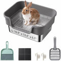 Stainless Steel Sifting Litter Box by Unknown