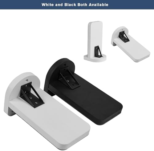 ESPETS Set of 3 White Cat Wall Climbing Steps, Wall Mount Floating Shelves - Image 5