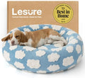 LE SURE Shown on TV Jacquard Donut Dog Beds Large Sized Dog by Lesure