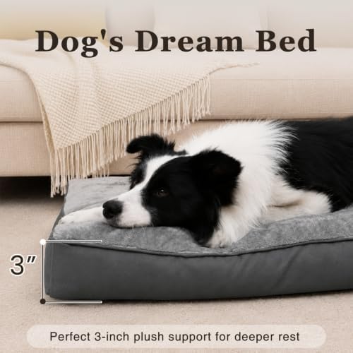 NUPIDA Large Plush Dog Bed for Crate - Image 4