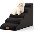 COZY KISS Dog Stairs for Small Dog 22.6" H, 5 Step Pet Ramp for Bed by COZYKISS