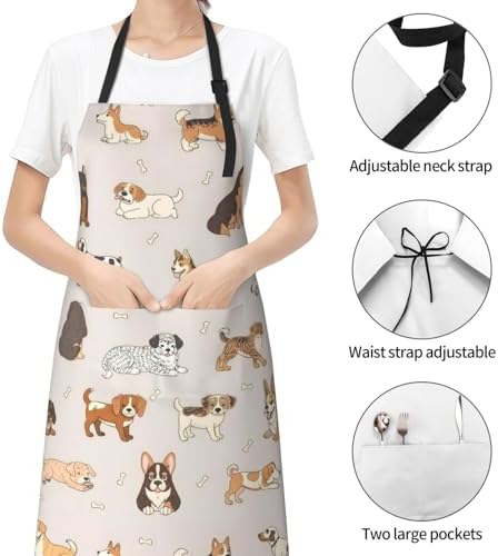 Waterproof Apron For Adults Chef Bib - Image 4