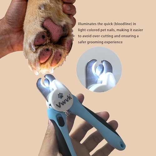 Dog Nail Clippers with Light, Professional Toenail Clippers - Image 5