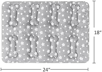 Moonsea Dog Crate Mat 2 Pack, Soft Bed Mat - Image 5