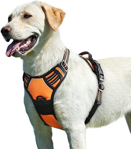 Eagloo Dog Harness for Large Dogs, No Pull Pet Vest by GoExplorewithEagloo