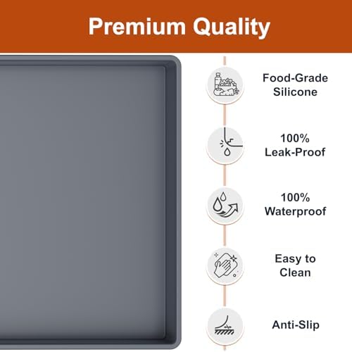 ukeetap 37" x 22" Extra Thick Silicone Mat Waterproof - Image 2
