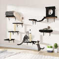 7-in-1 Wall Mounted Cat Climber Set, Cat Furniture Set by NUNULAB