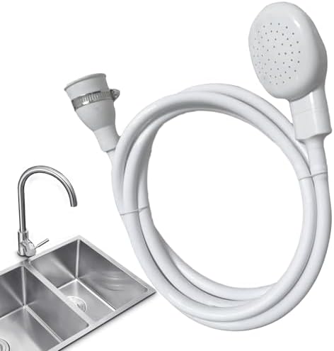 9.84FT/3M Sink Spray Rubber Hose, Sink Hose Sprayer Attachment by Mingxiong