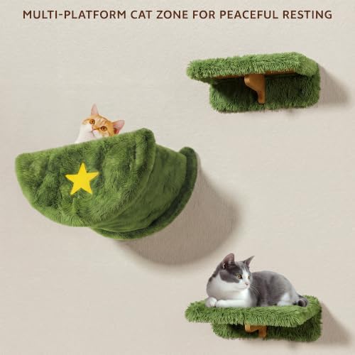 Cat Wall Furniture, 13 in 1 Moon & Bridge Cat Wall Shelves - Image 5