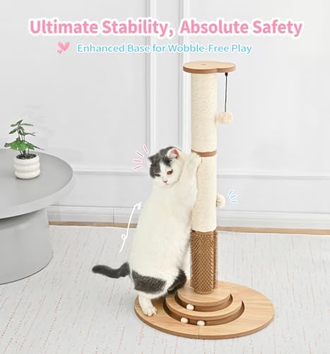 Made4Pets Tall Cat Scratching Post - Image 5