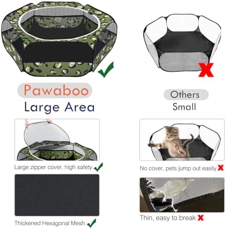 Pawaboo Small Animal Playpen - Image 3