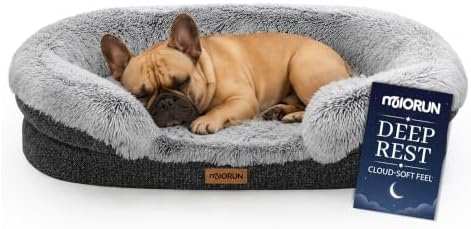 Miorun Fluffy Orthopedic Dog Beds Large Sized Dog by Miorun