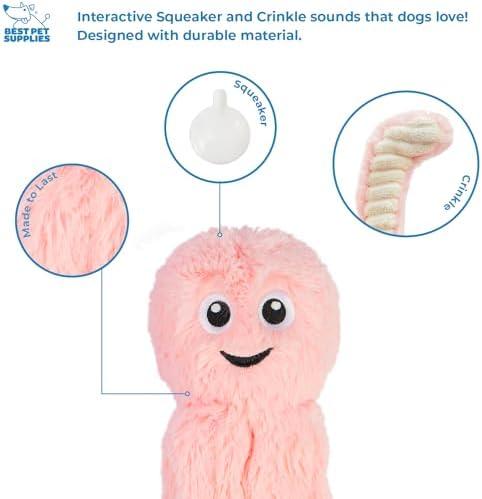 Best Pet Supplies Interactive Squeaky Dog Chew Toy, Ideal Dog Toys - Image 3