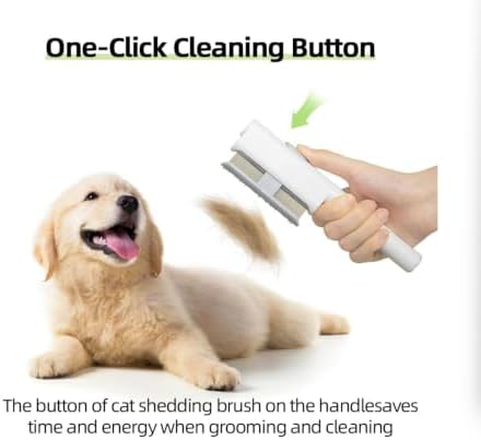 2pcs of Pet Brush, Stainless steel comb 7.5"x 2.7", Cat comb, Dog Brush - Image 2