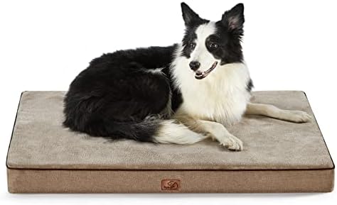 Bedsure Memory Foam Dog Beds Large Sized Dog, Orthopedic Crate Pads by BEDSURE