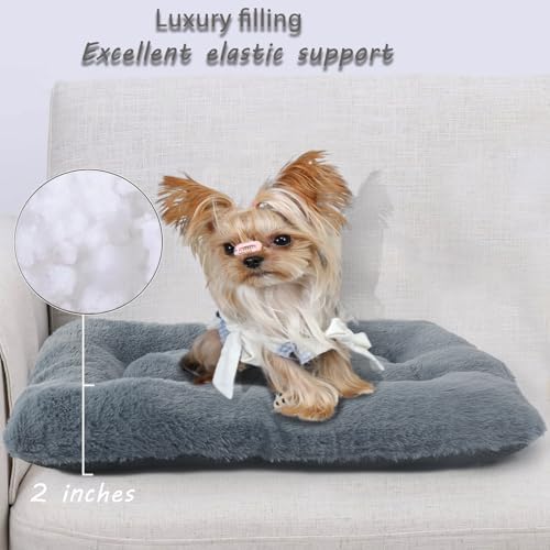 Dog Crate Bed 18 x 12 Washable Dog Beds - Image 3