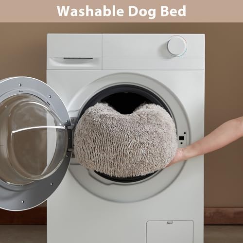 WNPETHOME Medium Round Calming Dog Bed Cat Bed - Image 6