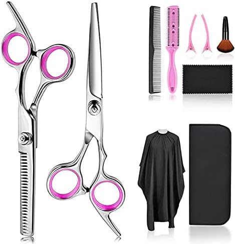 Hair Cutting Scissors Thinning Shears- Fcysy Professional Barber Sharp Hair by Fcysy