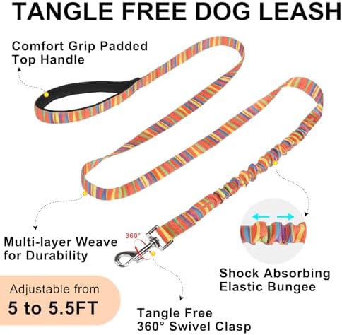 BEAUTYZOO Dog Harness Medium Sized and Leash Set, No Pull Step in Pet Vest - Image 5