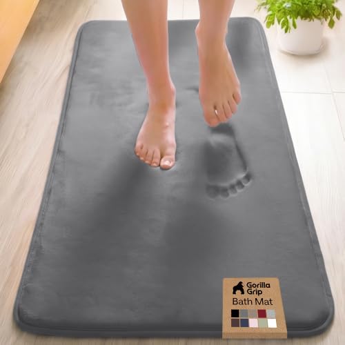 GORILLA GRIP® Memory Foam Bath Rug by GorillaGrip