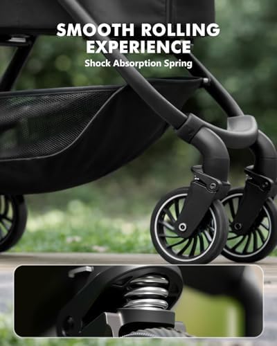 Pet Stroller for Small Dogs and Cats, One-Click Foldable Dog Stroller - Image 6