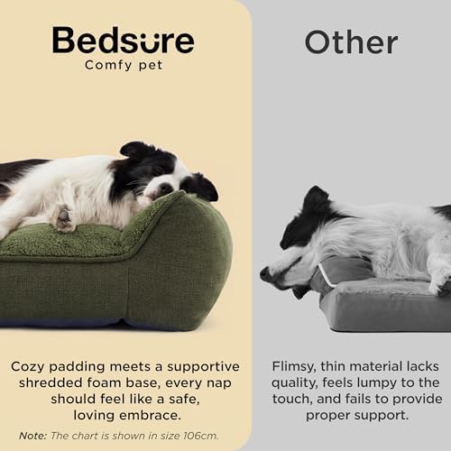 Bedsure SupportMax® Extra Thick Orthopedic XL Dog Beds Large Sized Dog - Image 3