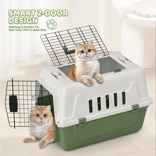 Magshion 22 Inch Hard-Sided Dog Cat Carrier - Image 6