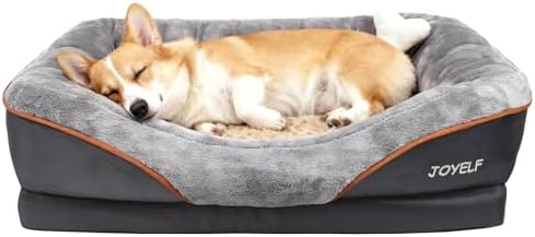 JOYELF Medium Memory Foam Dog Bed Orthopedic Dog Bed & Sofa by JOYELF