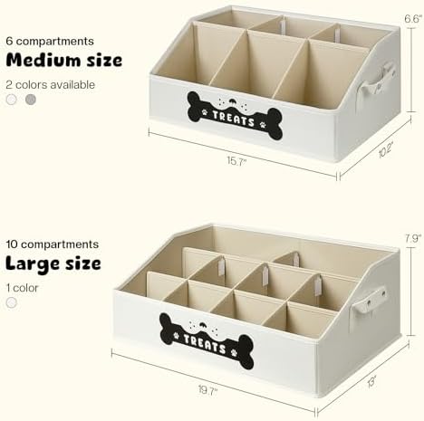 Dog Treat Container, Dogs Storage Organizer - Image 4
