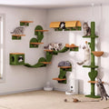 Cactus Floor-to-Ceiling Cat Tree, Adjustable Height by Homiflex