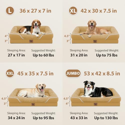 Chez Paw Orthopedic Waterproof Dog Bed - Image 6