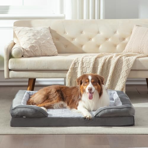 FURTIME Orthopedic Medium Dog Bed, Supportive Waterproof Pet Bed by FURTIME