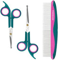 Pet Grooming Scissors Kit, Dog Grooming Shears by PINKIELINK