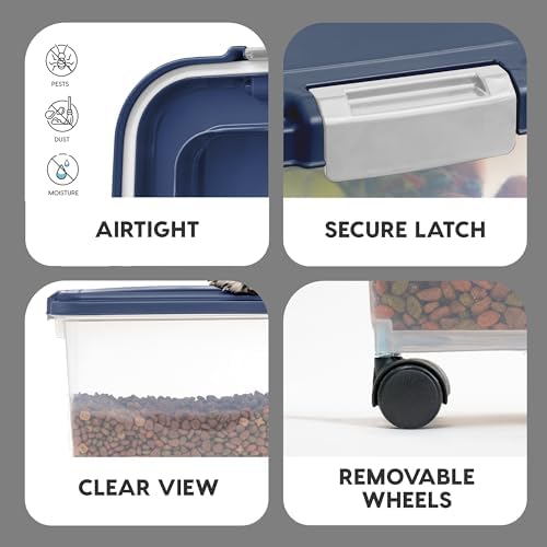 IRIS USA Dog Food Storage Container, Made in USA - Image 5
