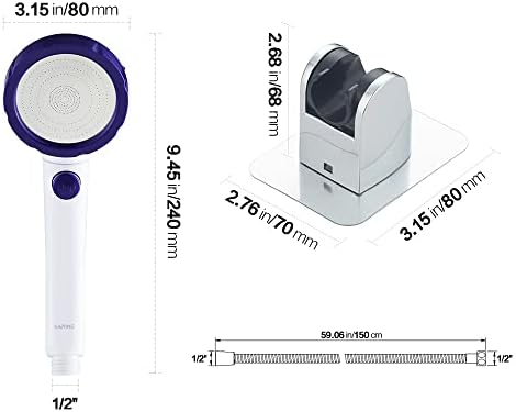 KAIYING RV & Camper High Pressure Handheld Shower Head - Image 6