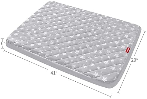 Waterproof Dog Bed Covers Replacement Lovely Grey Star Print, 29x41 Inches - Image 6