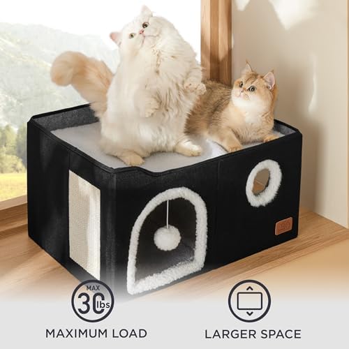 Bedsure Extra Wide Cat House Bed - Image 4