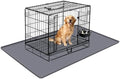 Silicone Dog Bed Mat 34"x 22" Crate Mat by Bartuke